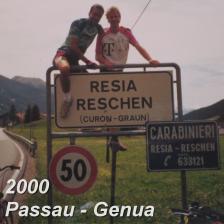 Tour 2000: Passau - Genua
